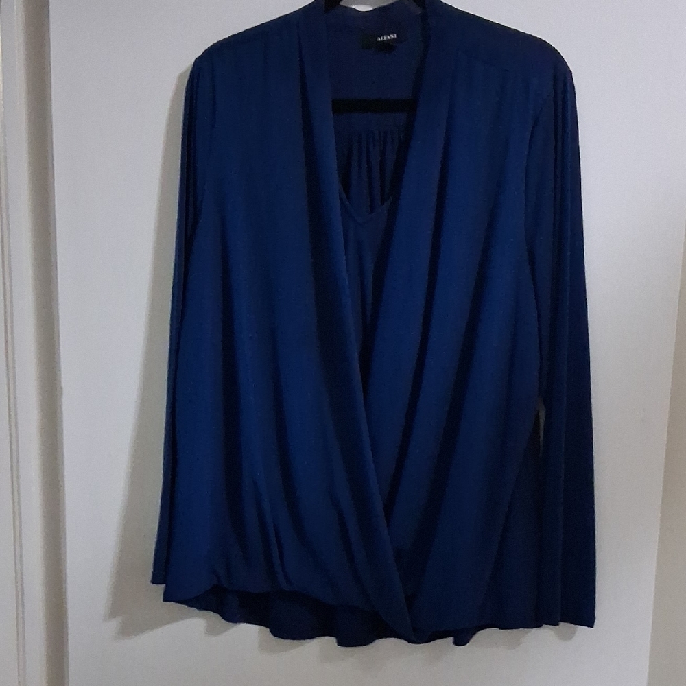 Alfani Teal Top Size 3X